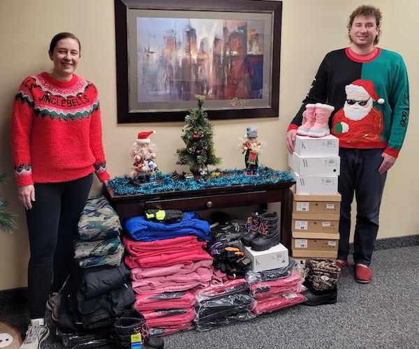 Delta Management Group Winter Clothing Drive 2021